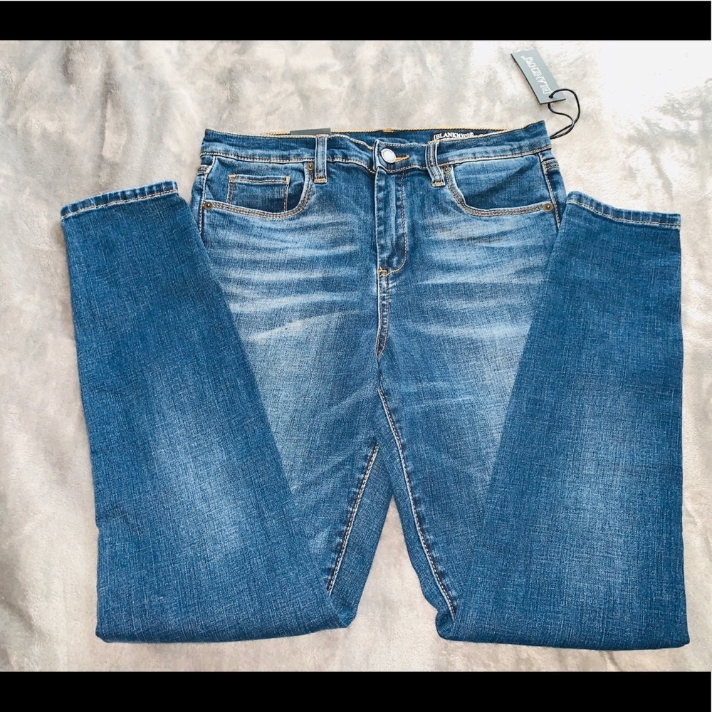 NWT Blanck NYC High Rise Skinny jeans001